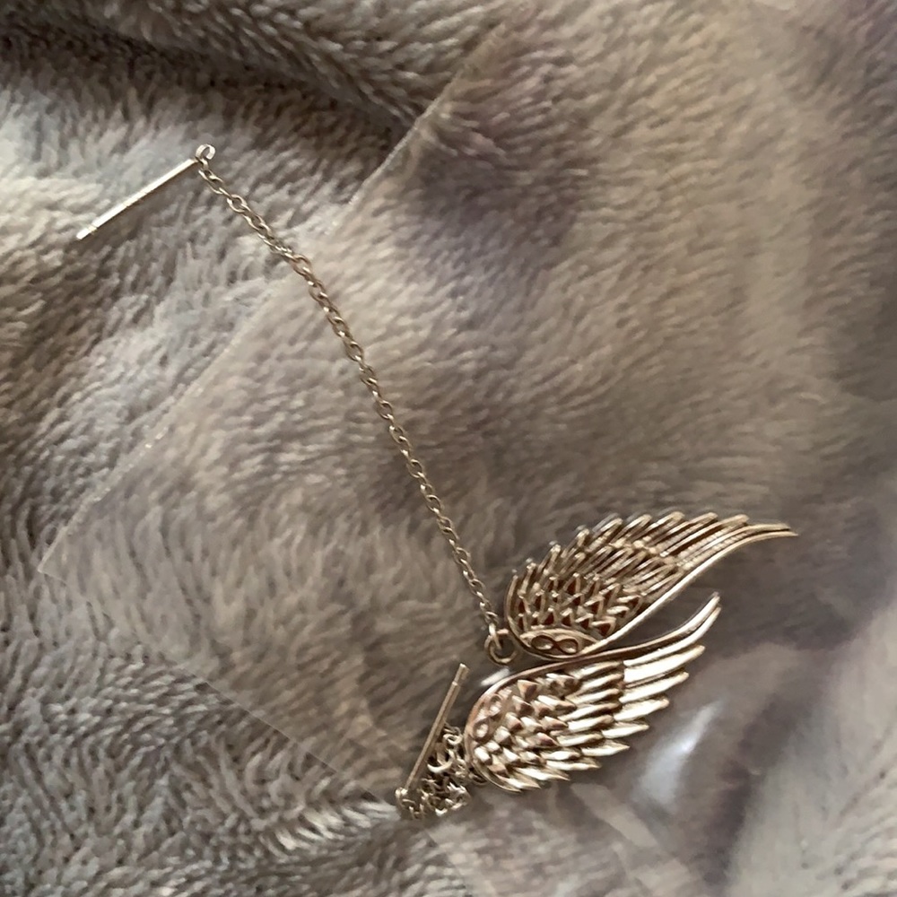 Angel threader earrings 925 sterling silver